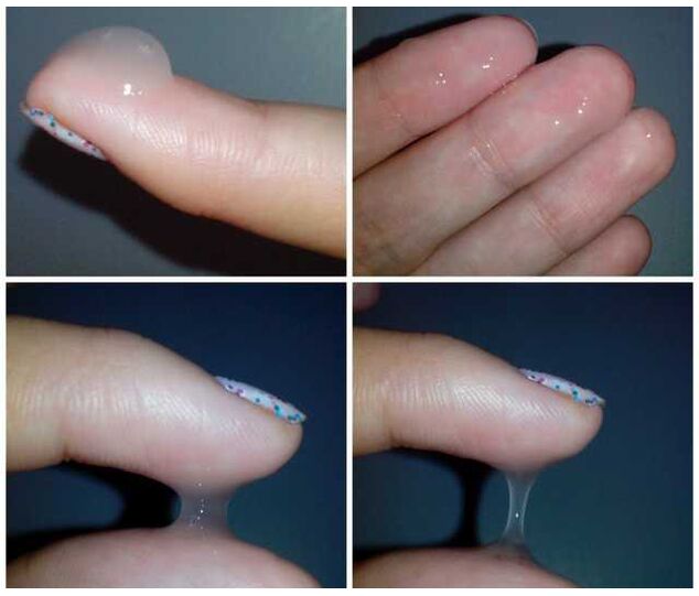 Preventive fluid on the fingers